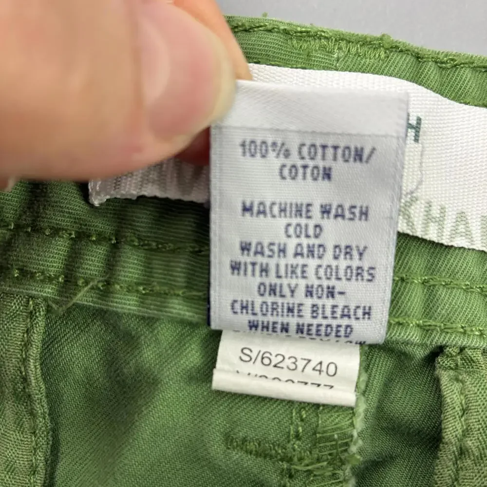 Old Navy Mid Length Favorite Khaki Green Casual Shorts Women's size 10